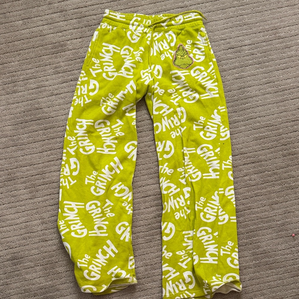 Kids Green Pajama Bottoms